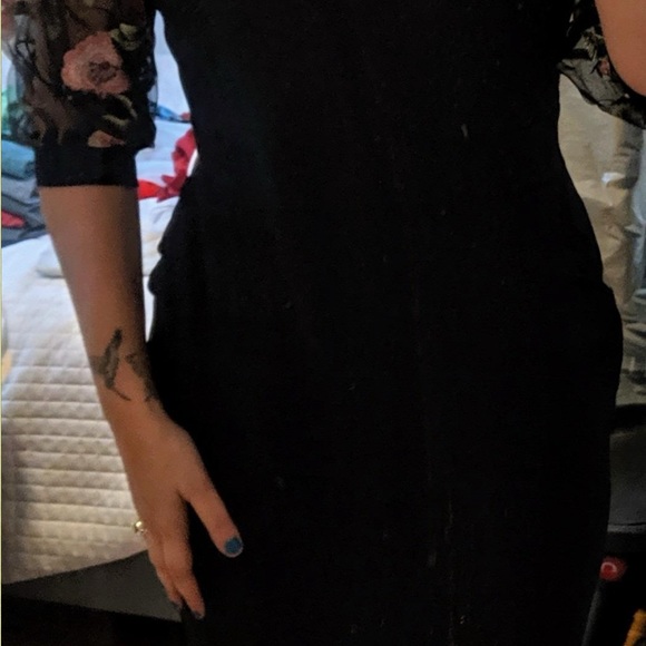 Women's Retro Bodycon Slash Neck Formal Office Work Casual Party Pencil Dress - Picture 2 of 3